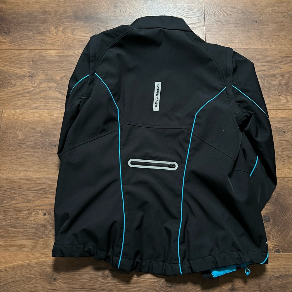BMW Black and Blue Women's Jacket - Picture 4 of 4